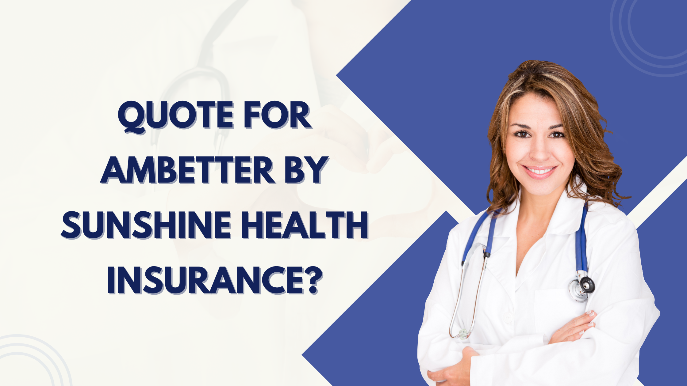 Quote For Ambetter By Sunshine Health Insurance